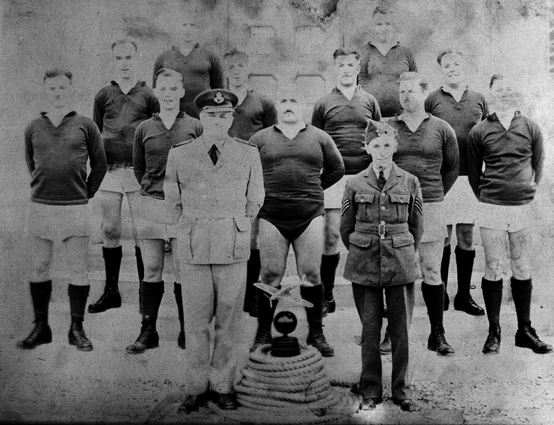 Tug of War Team, ca. 1940.
